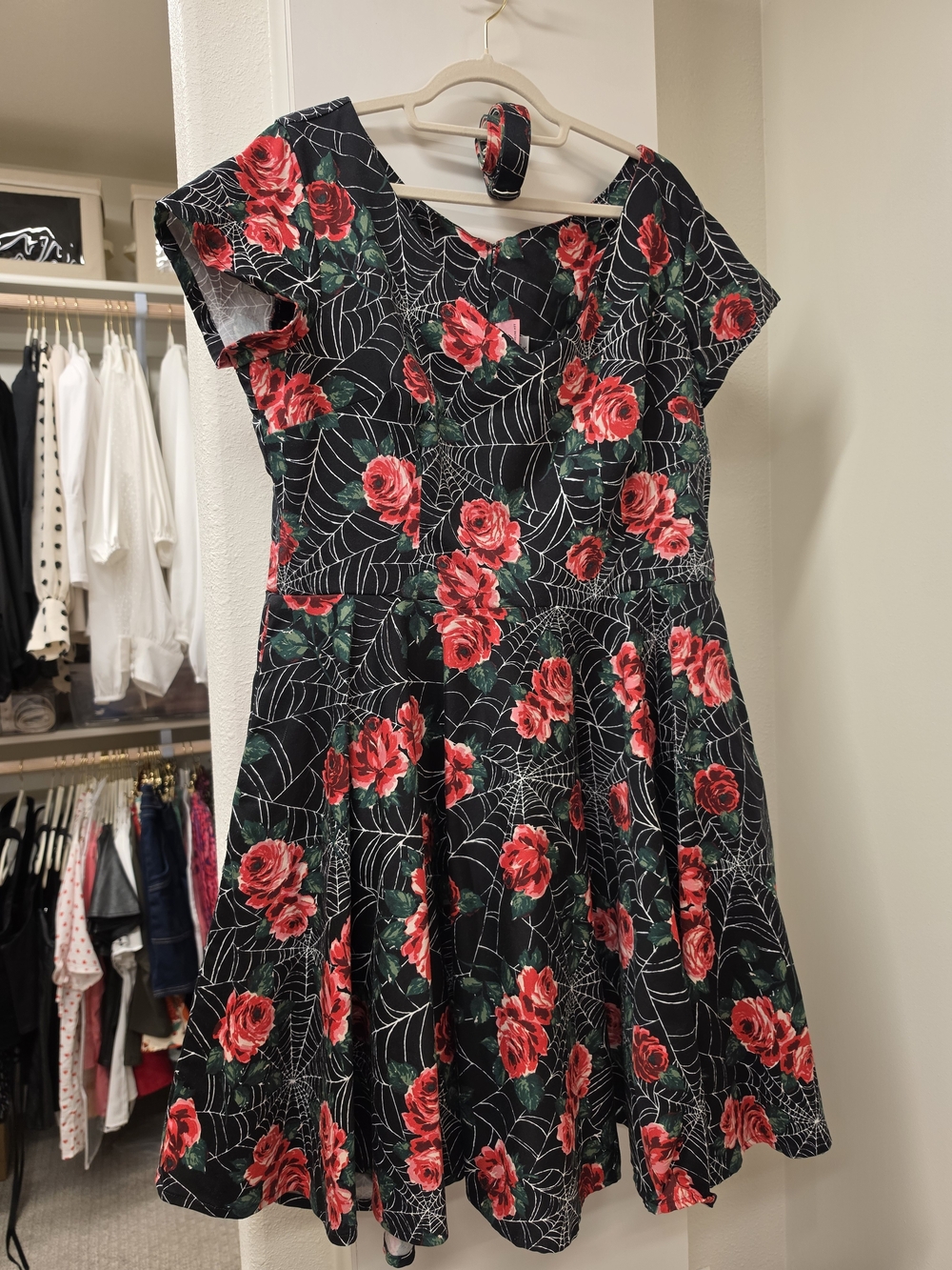 Hemmed Vixen by Micheline Pitt Spiderweb Vanity Fair Dress